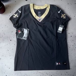 NFL: New Orleans Saints Nike Black Vapor on Field Jersey - Sz 44